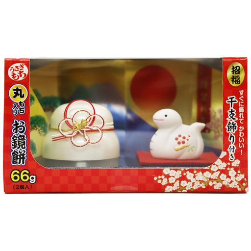 うさぎもちお鏡餅 干支飾り付き, 66g JaponiaCentralna.pl