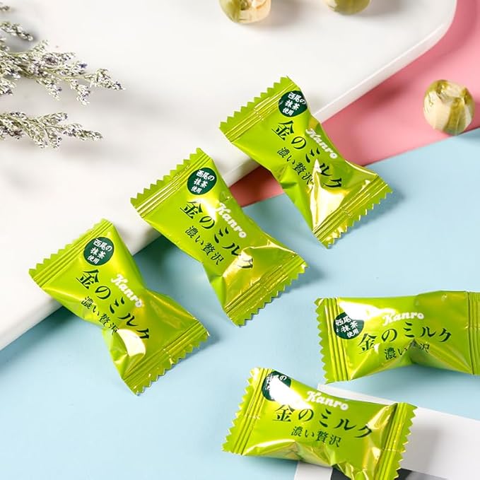 カンロ 金のミルクキャンディ 抹茶ラテ 61g JaponiaCentralna.pl