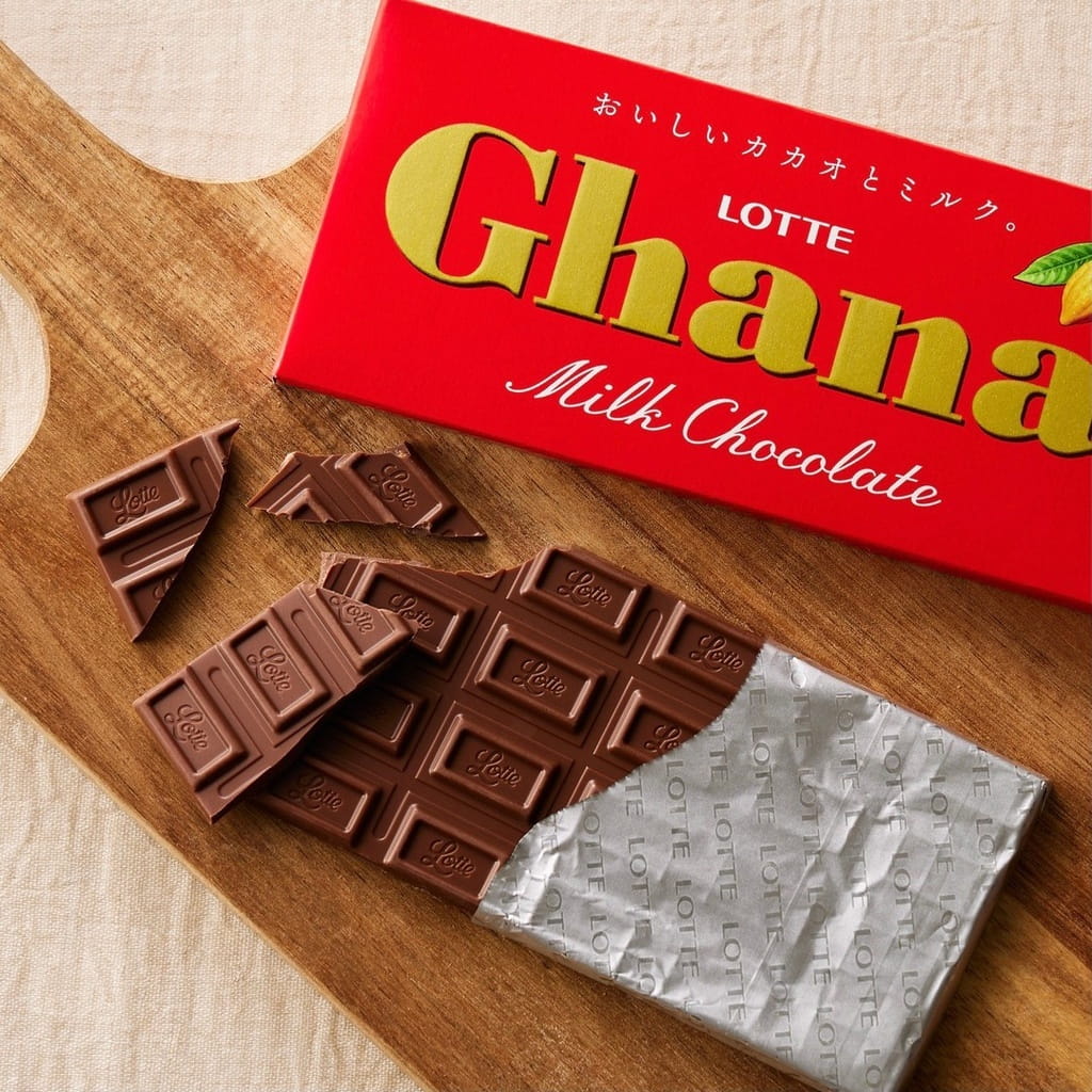LOTTE Ghana ロッテ ガーナ ミルクチョコレート×90枚 訳あり！ ロッテ