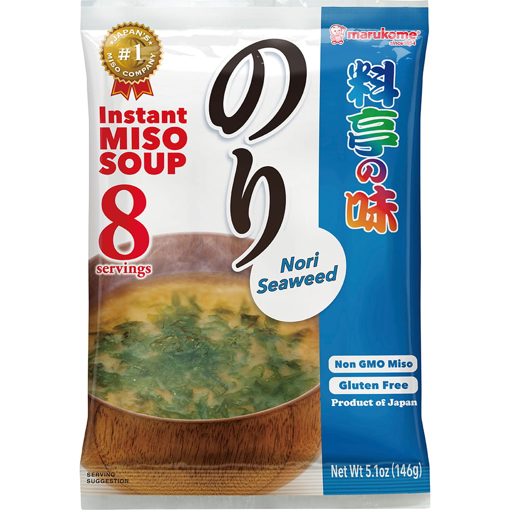 マルコメ 料亭の味 インスタント味噌汁 のり 146 G 8食入 Japonia Centralna