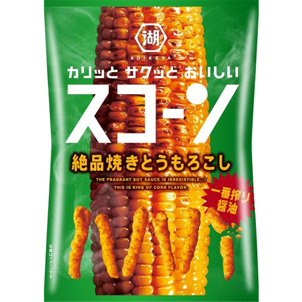 湖池屋 スコーン 絶品焼きとうもろこし 73g JaponiaCentralna.pl