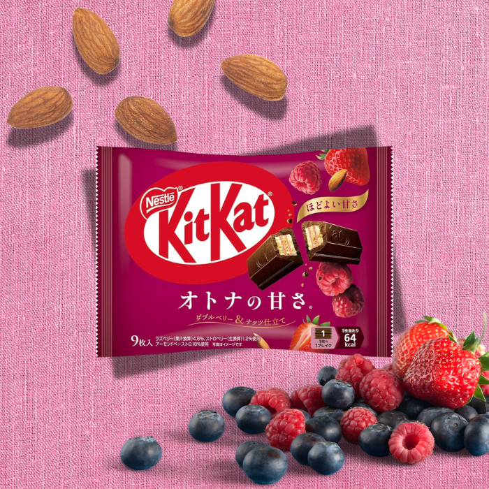 ネスレ キットカット オトナの甘さ ダブルベリー＆ナッツ仕立て 9枚