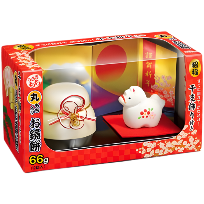 うさぎもちお鏡餅 干支飾り付き66g JaponiaCentralna.pl